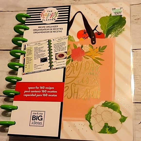 Happy Planner Office Nwt Happy Planner Classic Size Recipe